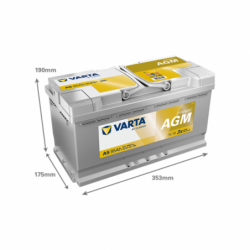 Akumuliatorius 95 Ah 850 A EN 12V AGM  