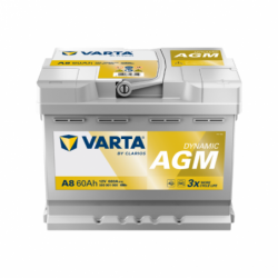 Akumuliatorius 60 Ah 680 A EN 12V AGM  