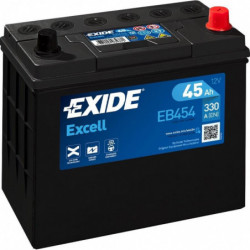 Exide Excell EB454 12V 45Ah 300A 234x127x220 EB454