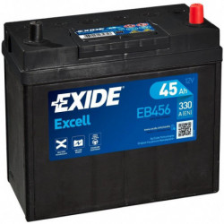 Exide Excell EB456 12V 45Ah 330A 237x127x227 EB456
