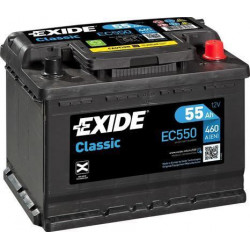 Exide Classic EC550 12V 55Ah 460A 242x175x190 EC550