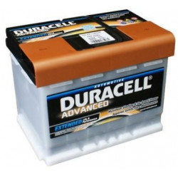 Duracell Advanced DA 63H 12V 63Ah 600A 241x175x190 DA 63H