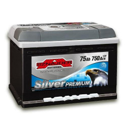 Sznajder Silver Premium SSP57545 12V 75Ah 750A 275x175x175 SSP57545