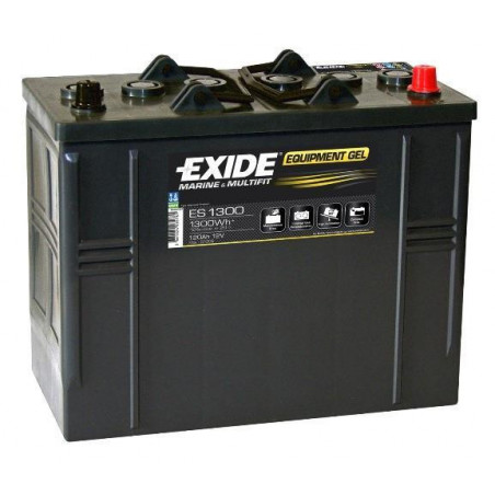 Exide Equipment Gel ES1300 12V 120Ah 350x175x290 Gel ES1300
