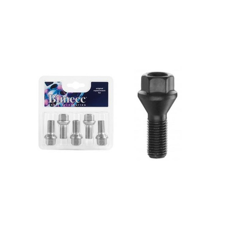 Bimecc Bolt YBMB12PI M12x1.5x26 17 mm Hex Conycal 60° 1 set