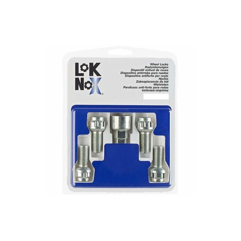 LokNox Security Bolts M14x1.5x29 17mm Hex Conycal 60°