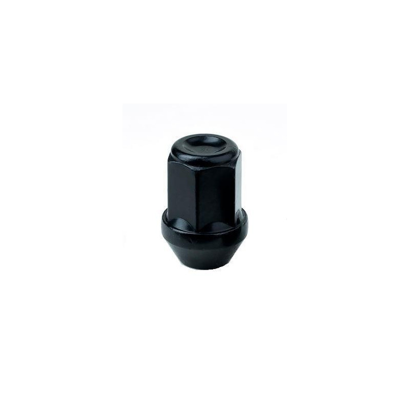 Bimecc Nut D6-ZNNI M12x1.5x 19 mm Hex Conycal 60° 1 pcs Black